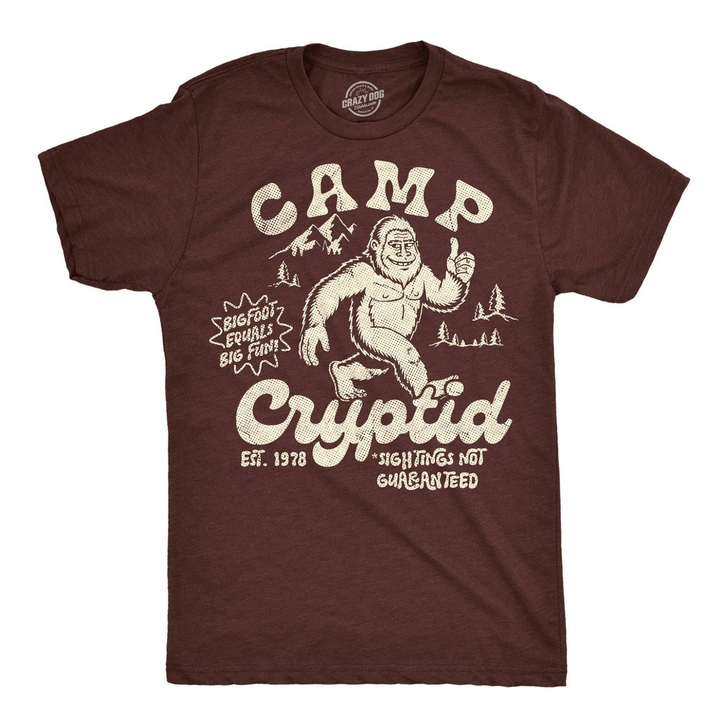 Camp Cryptid Men's - Adult & Kids T-Shirts, Sweatshirts & Hoodies apparel design preview 1