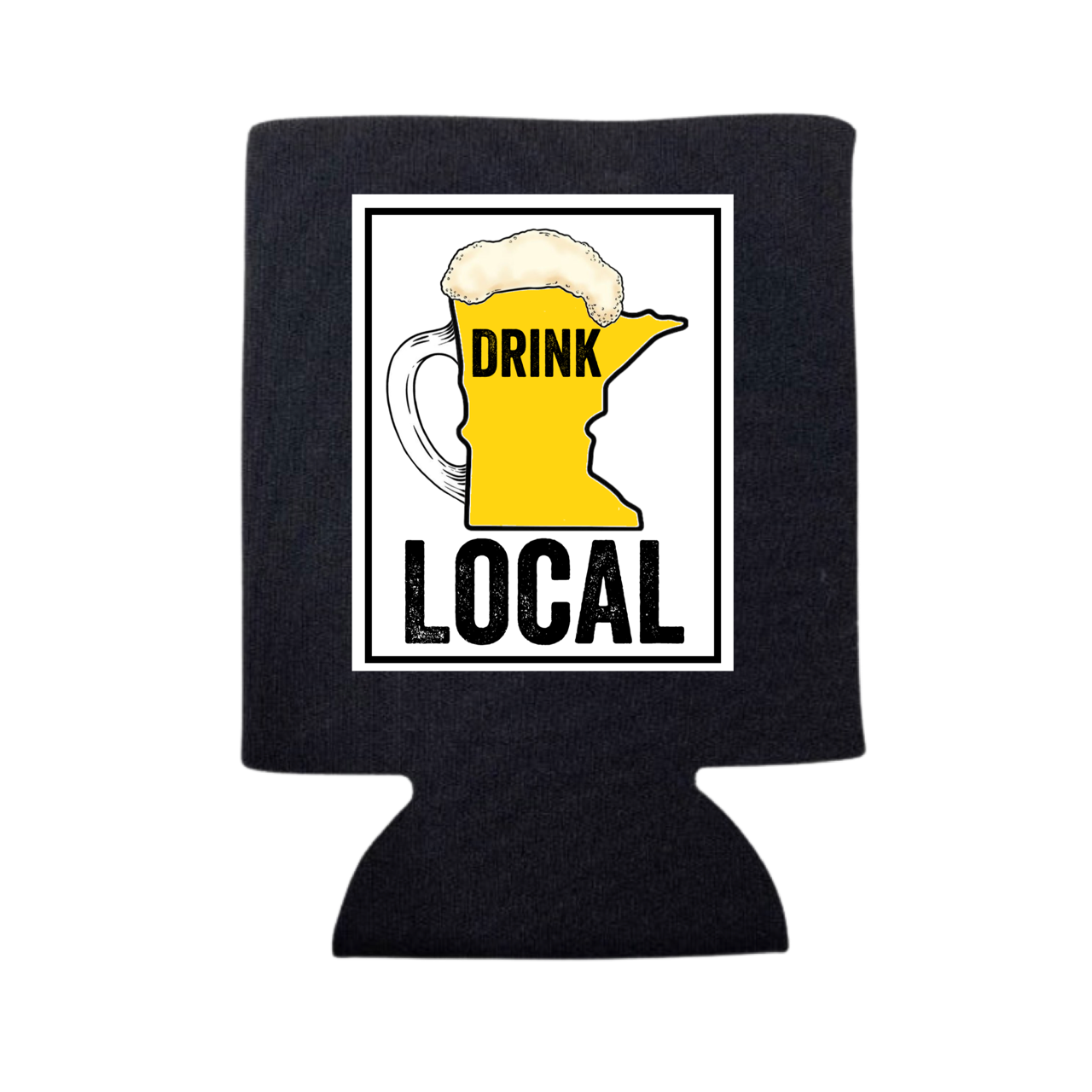 Drink Local Minnesota Can Cooler - Adult & Kids T-Shirts, Sweatshirts & Hoodies apparel design preview 1