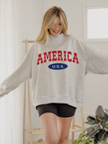 America USA Western Reversible Mock Neck - Adult & Kids T-Shirts, Sweatshirts & Hoodies apparel design preview 1