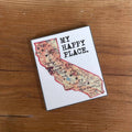 California Map Magnets and Key Chains - Adult & Kids T-Shirts, Sweatshirts & Hoodies apparel design preview 1
