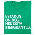 America Needs Immigrants Spanish - Adult & Kids T-Shirts, Sweatshirts & Hoodies apparel design preview 1