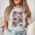 Garden Rose Floral Sizes XS-2XL - Adult & Kids T-Shirts, Sweatshirts & Hoodies apparel design preview 1
