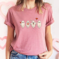 Valentine Ghosts, Love, Super Soft Valentine's Day - Adult & Kids T-Shirts, Sweatshirts & Hoodies apparel design preview 1