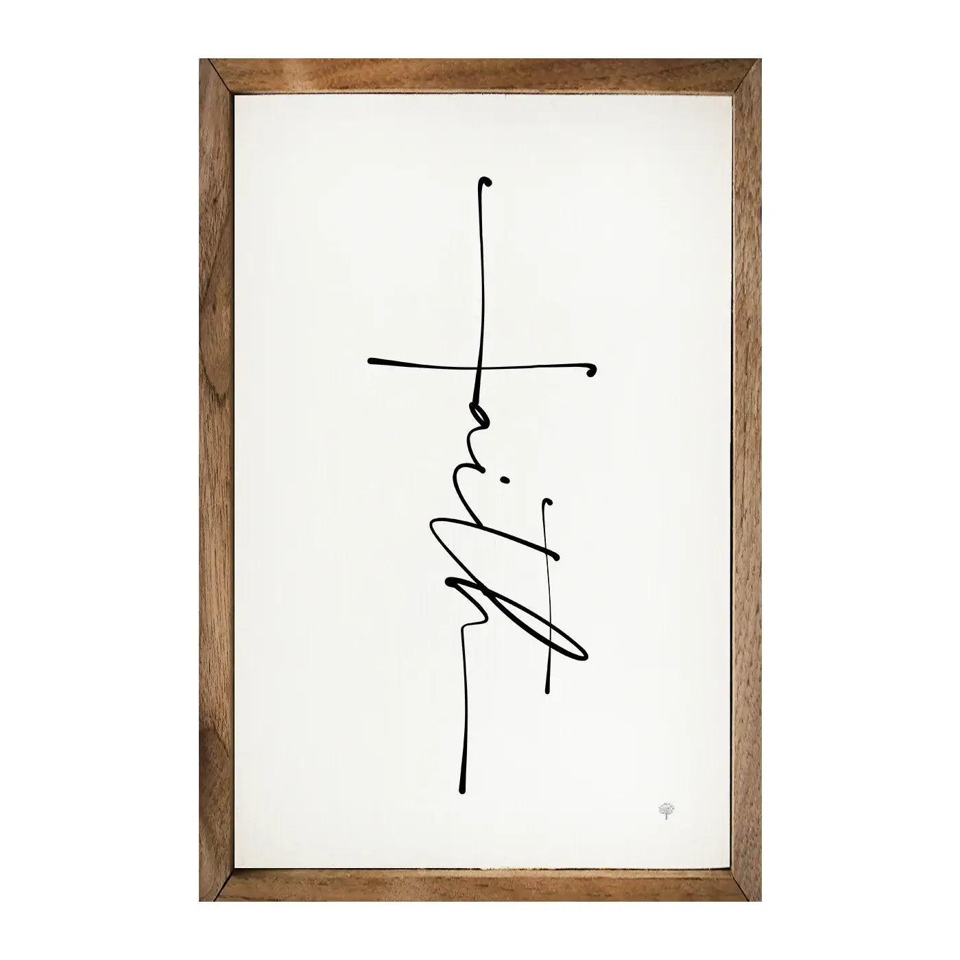 Faith Cross White - Adult & Kids T-Shirts, Sweatshirts & Hoodies apparel design preview 1