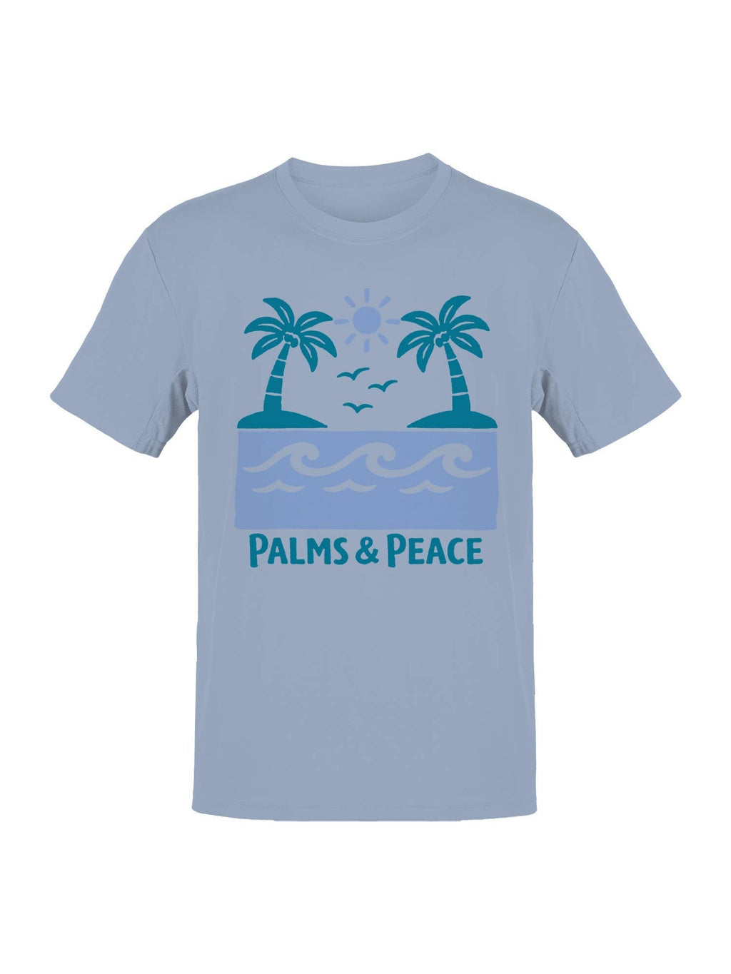 Tropical Waves and Calm Sun Men's - Adult & Kids T-Shirts, Sweatshirts & Hoodies apparel design preview 1