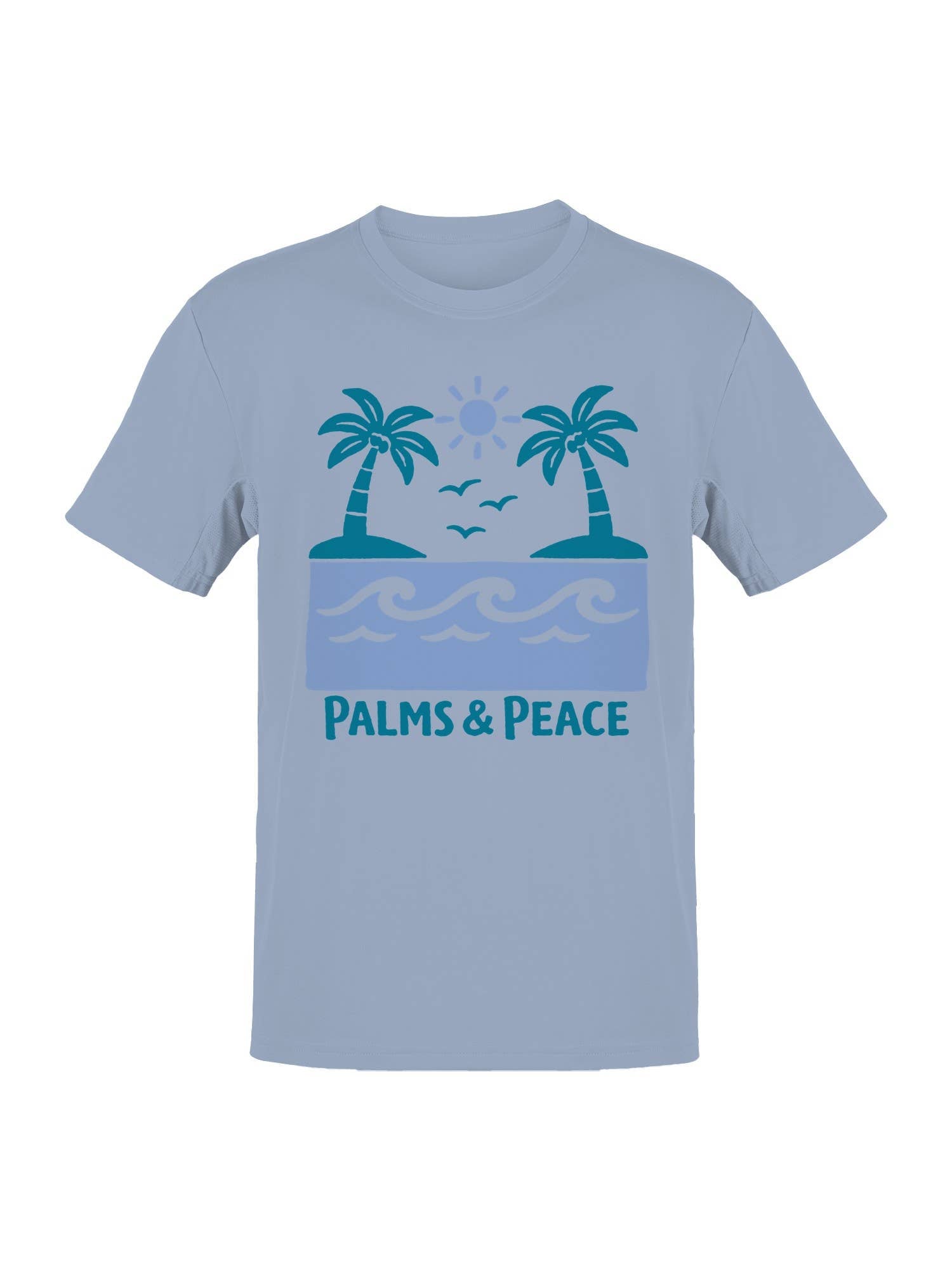 Tropical Waves and Calm Sun Men's - Adult & Kids T-Shirts, Sweatshirts & Hoodies apparel design preview 1