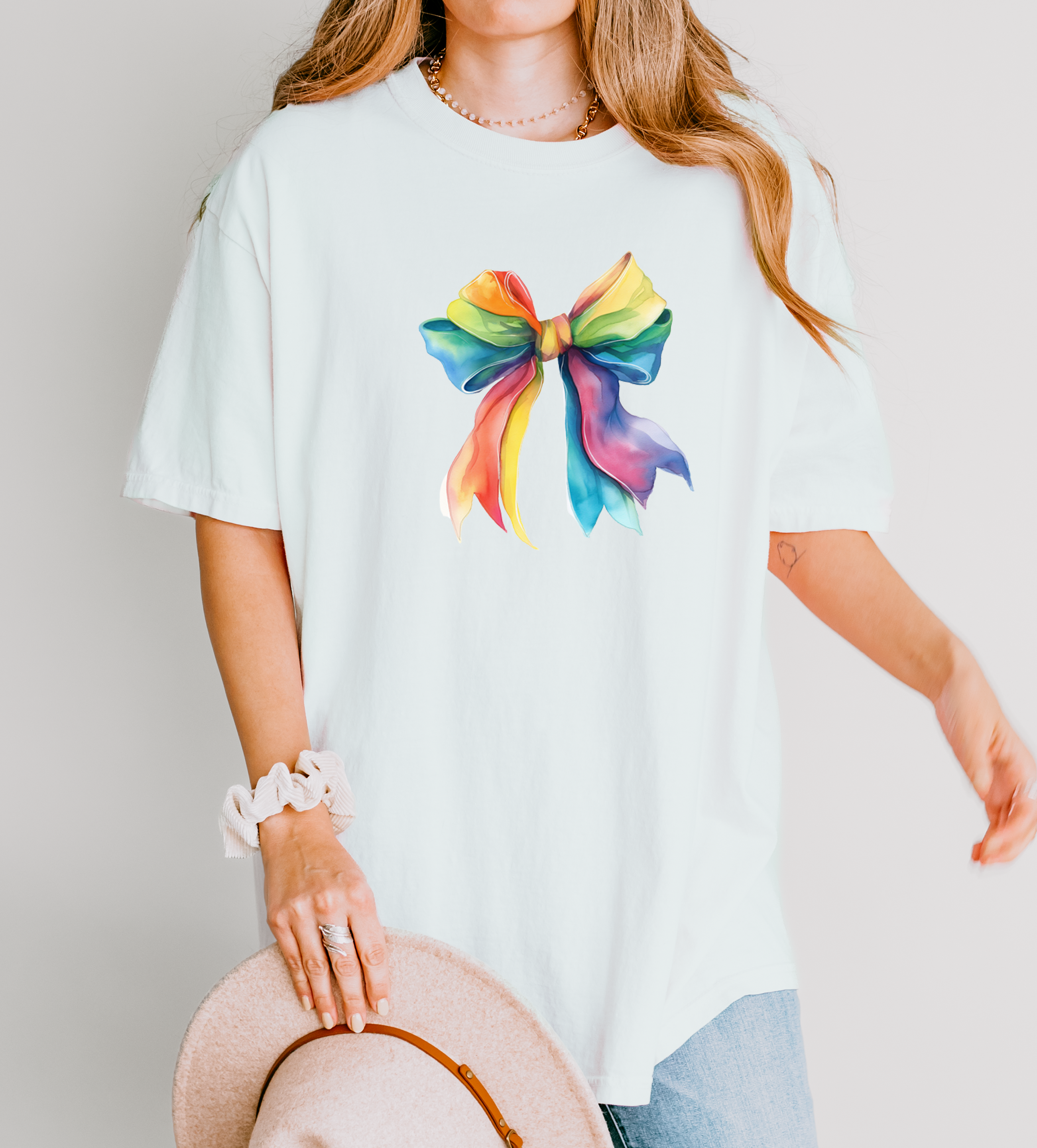 Rainbow Bow, Pride Graphic Lgbtq Apparel, Month - Adult & Kids T-Shirts, Sweatshirts & Hoodies apparel design preview 1