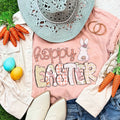 Hoppy Easter Boho - Adult & Kids T-Shirts, Sweatshirts & Hoodies apparel design preview 1