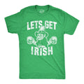 Let's Get Irish Men's - Adult & Kids T-Shirts, Sweatshirts & Hoodies apparel design preview 1
