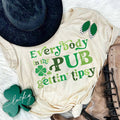 Everybody in the Pub Gettin' Tipsy - Adult & Kids T-Shirts, Sweatshirts & Hoodies apparel design preview 1