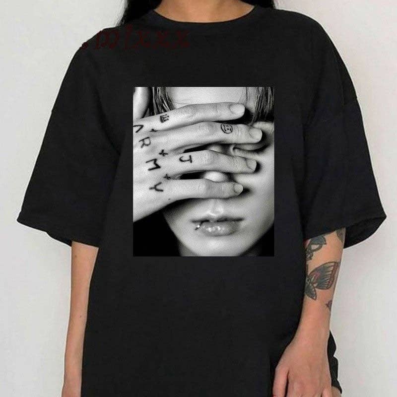 Jungkook Trendy Design with Jk Covering Eyes - Adult & Kids T-Shirts, Sweatshirts & Hoodies apparel design preview 1