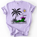 Hot Girl Summer, Funny Frog, Howdy, Beach Sunshine - Adult & Kids T-Shirts, Sweatshirts & Hoodies apparel design preview 1