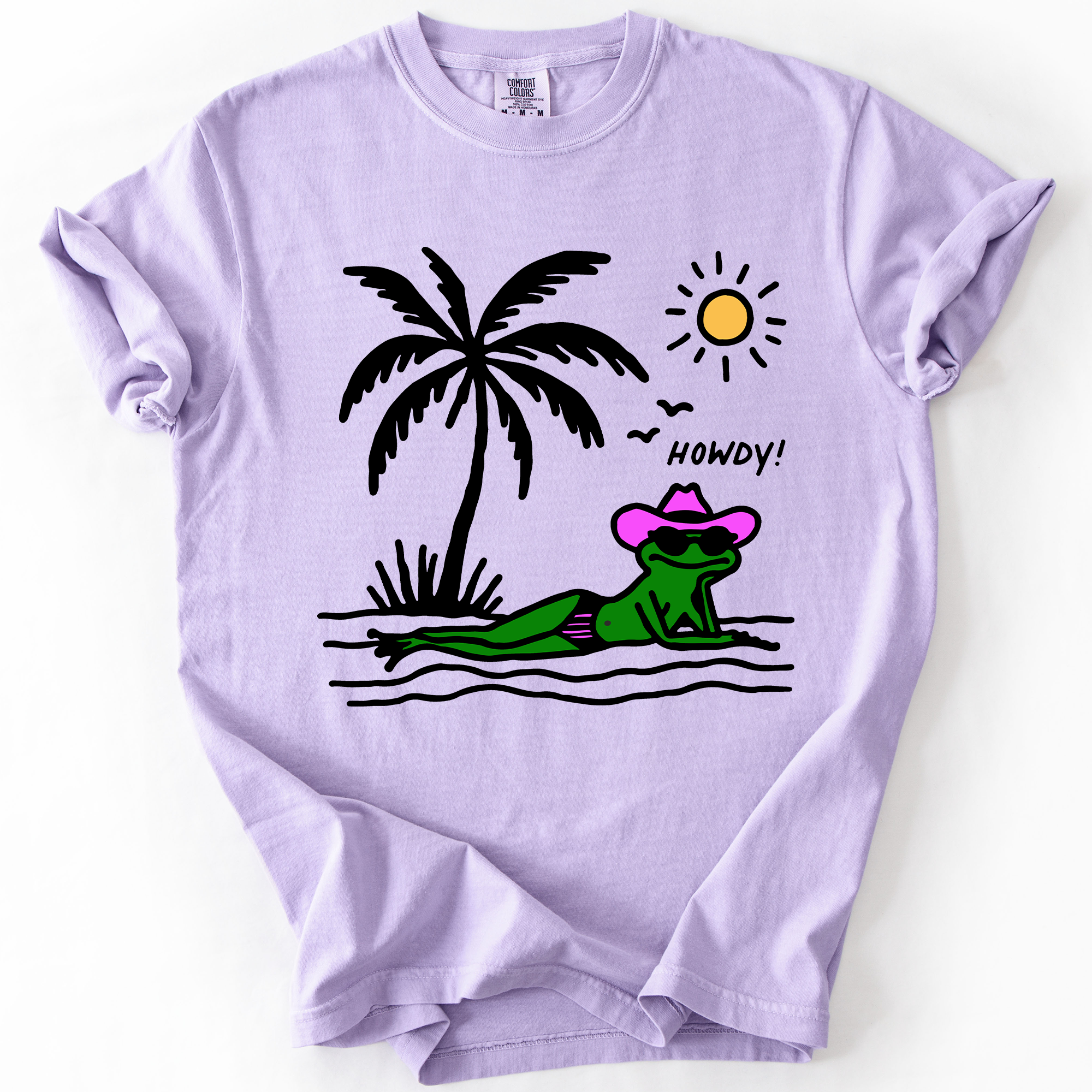 Hot Girl Summer, Funny Frog, Howdy, Beach Sunshine - Adult & Kids T-Shirts, Sweatshirts & Hoodies apparel design preview 1
