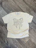 Volleyball Large Bow On Cream - Adult & Kids T-Shirts, Sweatshirts & Hoodies apparel design preview 1