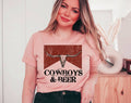 Cowboys and Beer Country Music Western America - Adult & Kids T-Shirts, Sweatshirts & Hoodies apparel design preview 1