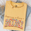 Happiness Is Being A Mimi Comfort Color Graphic - Adult & Kids T-Shirts, Sweatshirts & Hoodies apparel design preview 1