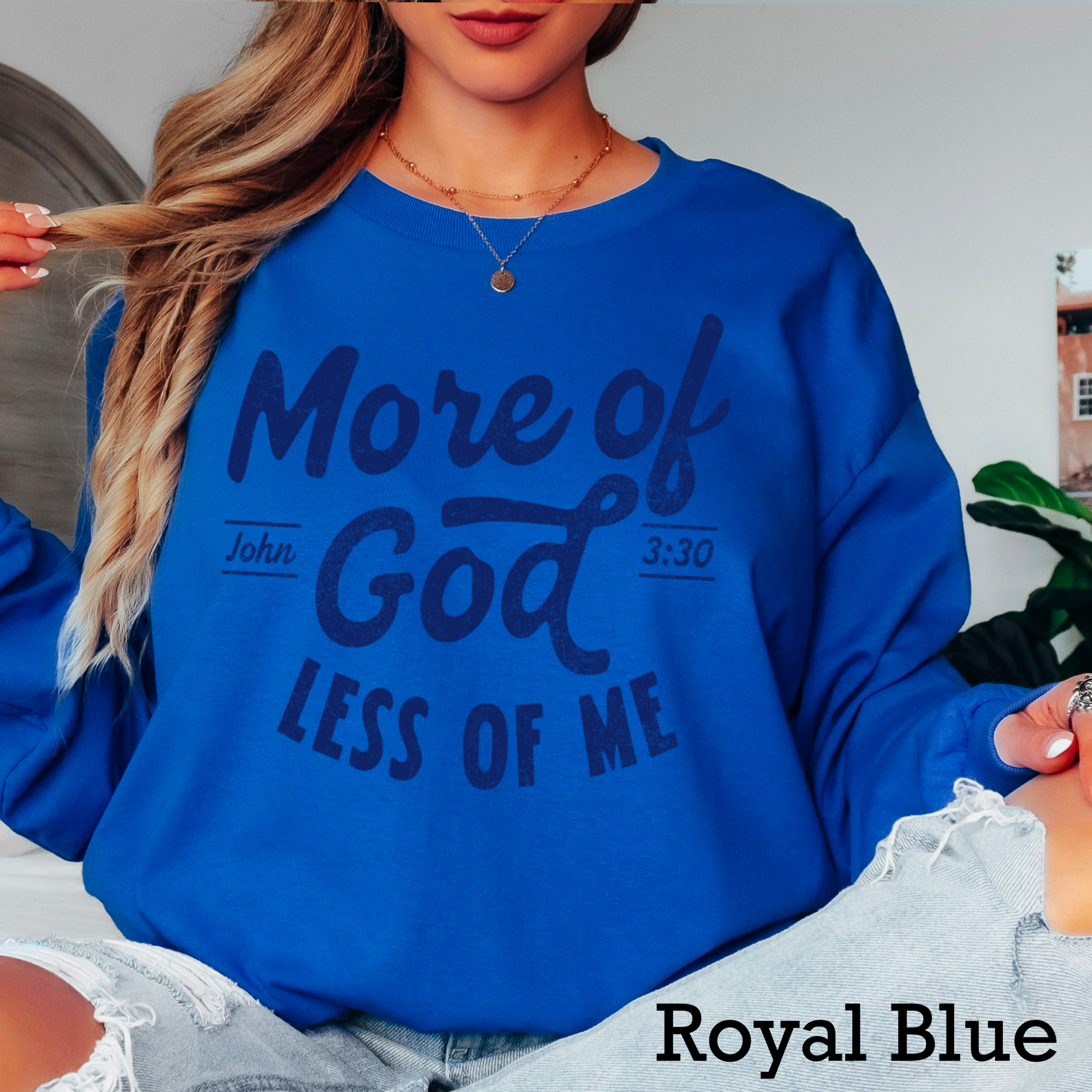 More of God Christian Gildan - Adult & Kids T-Shirts, Sweatshirts & Hoodies apparel design preview 1