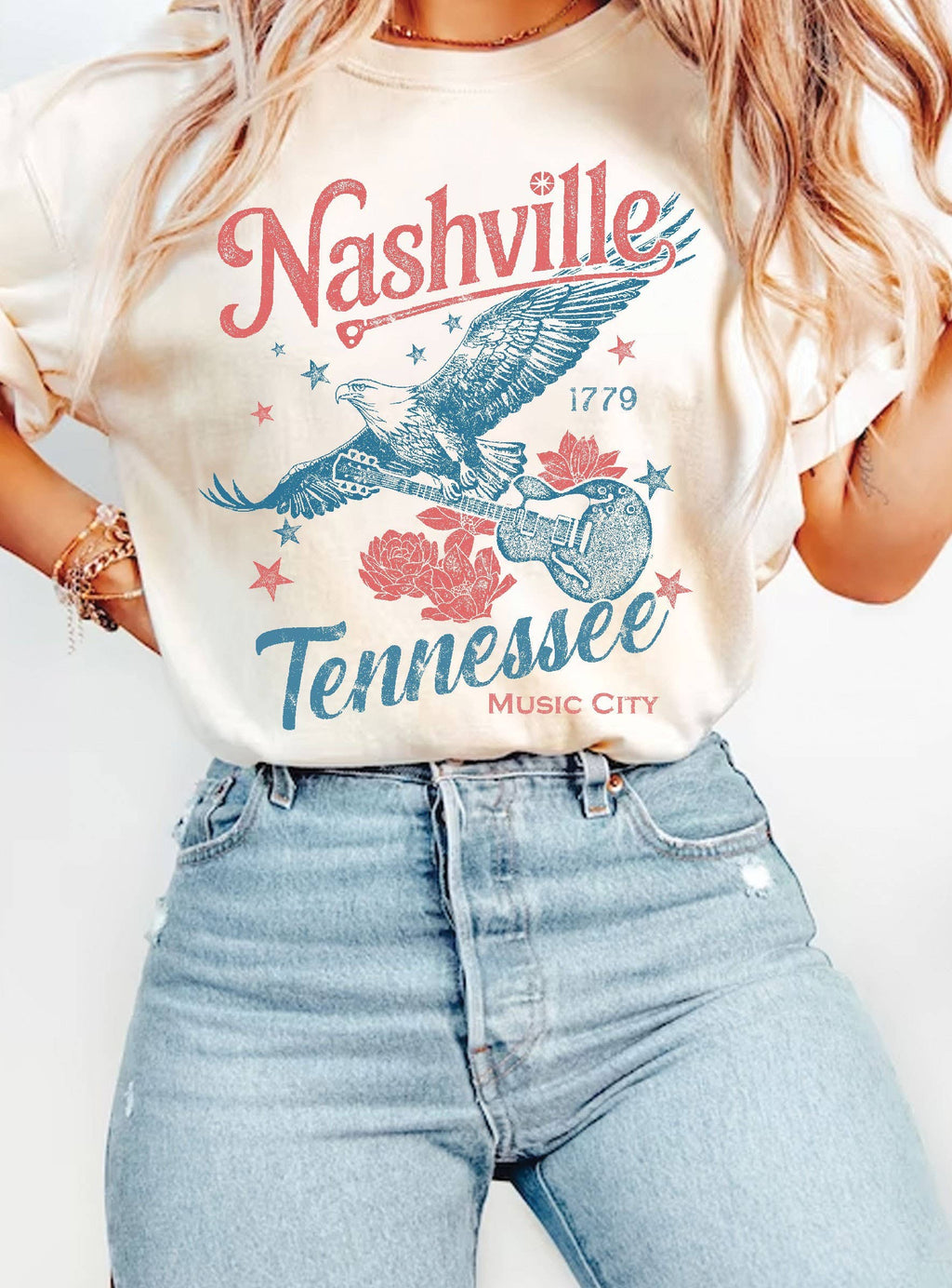 Nashville Tennessee Eagle Graphic - Adult & Kids T-Shirts, Sweatshirts & Hoodies apparel design preview 1