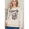 Howdy Cowgirl Crewneck - Adult & Kids T-Shirts, Sweatshirts & Hoodies apparel design preview 1