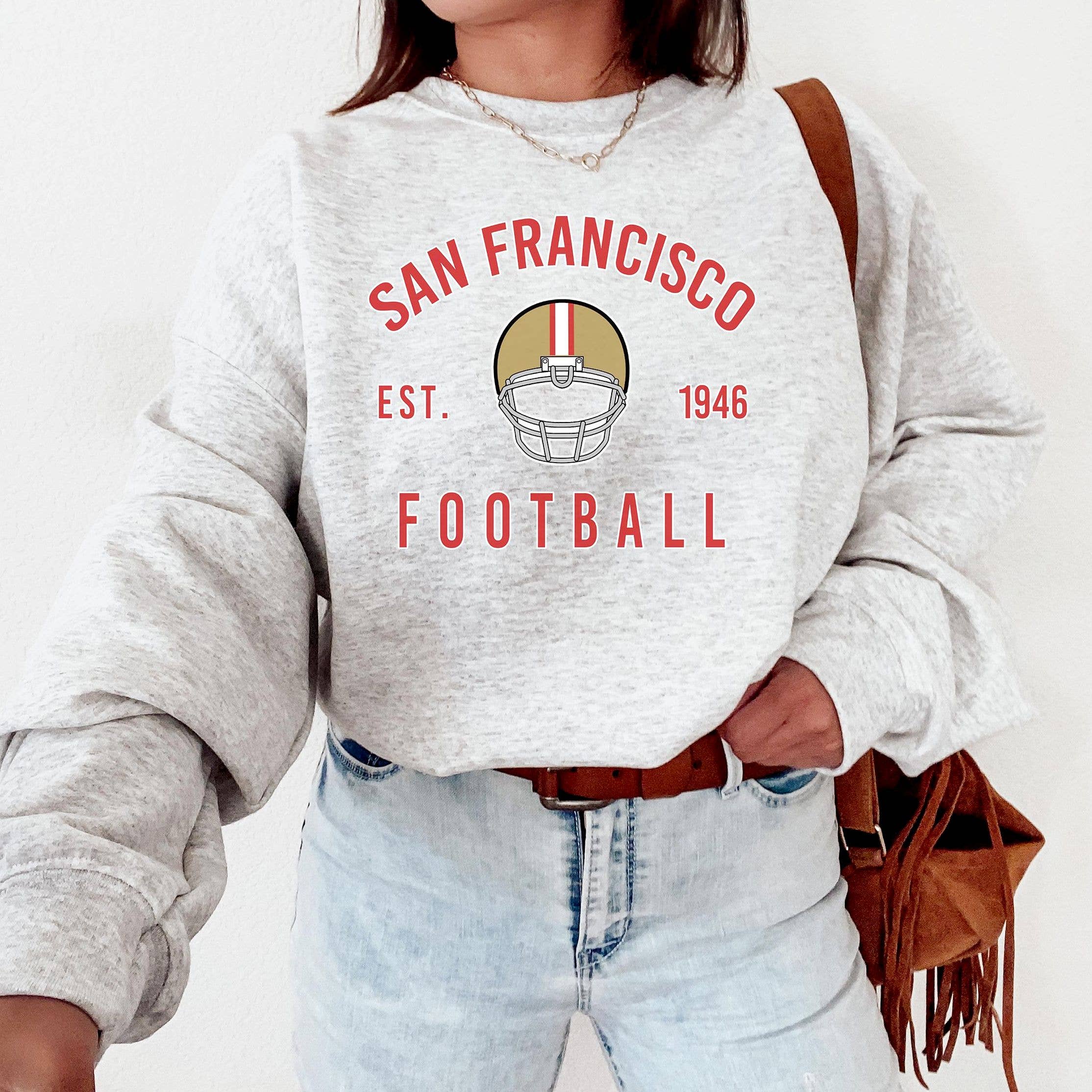 San Francisco Football For 49er Fans Niners - Adult & Kids T-Shirts, Sweatshirts & Hoodies apparel design preview 1