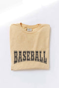 Baseball Mineral Washed Graphic Top - Adult & Kids T-Shirts, Sweatshirts & Hoodies apparel design preview 1