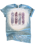 Aquarius Vibes Zodiac Bleached - Adult & Kids T-Shirts, Sweatshirts & Hoodies apparel design preview 1