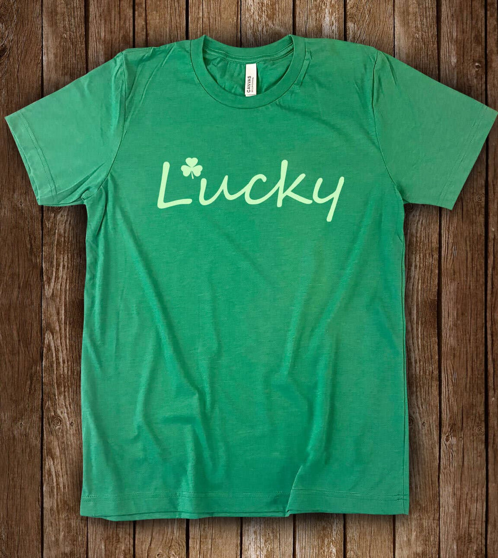 Lucky Shamrock St. Patrick's Day - Adult & Kids T-Shirts, Sweatshirts & Hoodies apparel design preview 1