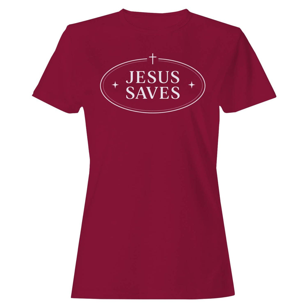 Jesus Saves Christian Women's - Adult & Kids T-Shirts, Sweatshirts & Hoodies apparel design preview 1