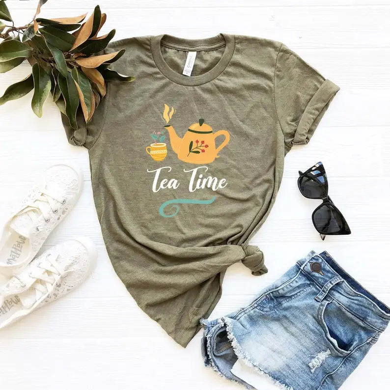 Tea Time - Adult & Kids T-Shirts, Sweatshirts & Hoodies apparel design preview 1