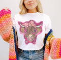 Valentine Highland Cow Valentines Day Graphic - Adult & Kids T-Shirts, Sweatshirts & Hoodies apparel design preview 1