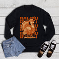 Western Fall Howdy Turkey - Adult & Kids T-Shirts, Sweatshirts & Hoodies apparel design preview 1