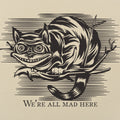 Cheshire Cat Madness - Adult & Kids T-Shirts, Sweatshirts & Hoodies apparel design preview 1