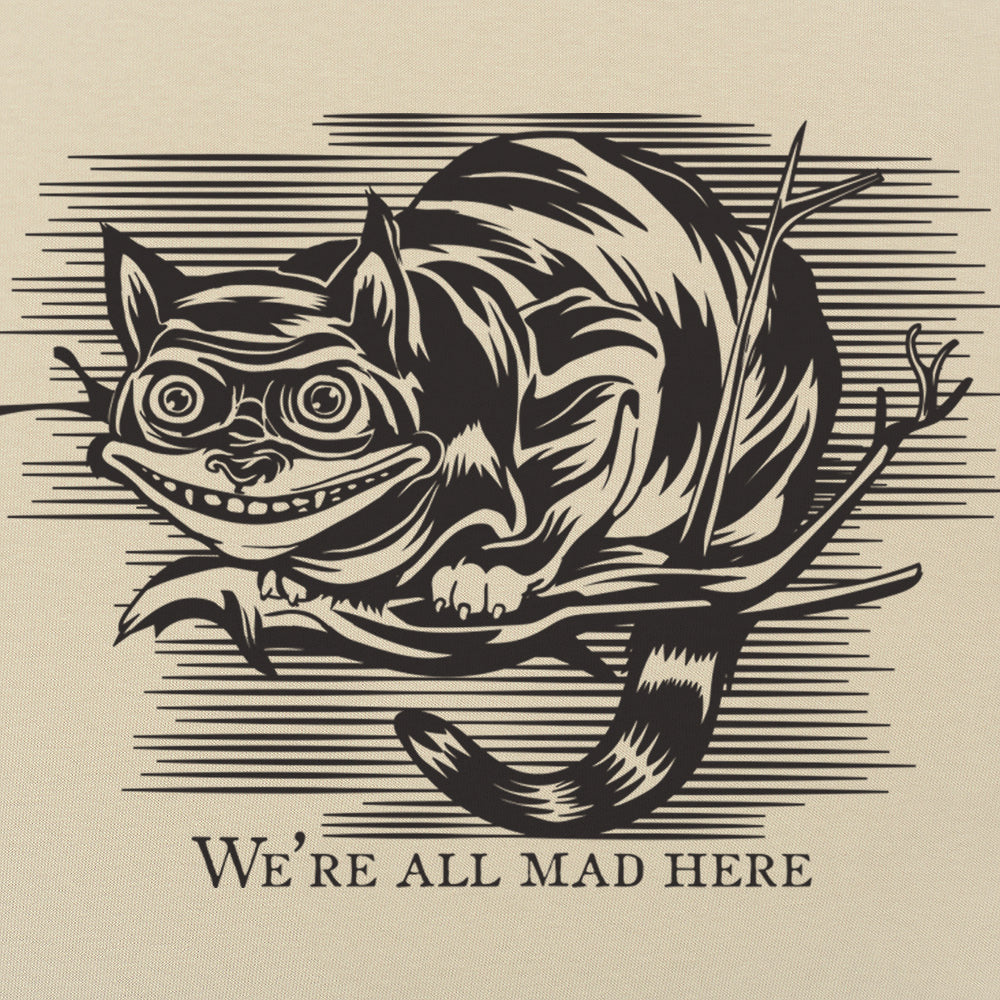 Cheshire Cat Madness - Adult & Kids T-Shirts, Sweatshirts & Hoodies apparel design preview 1