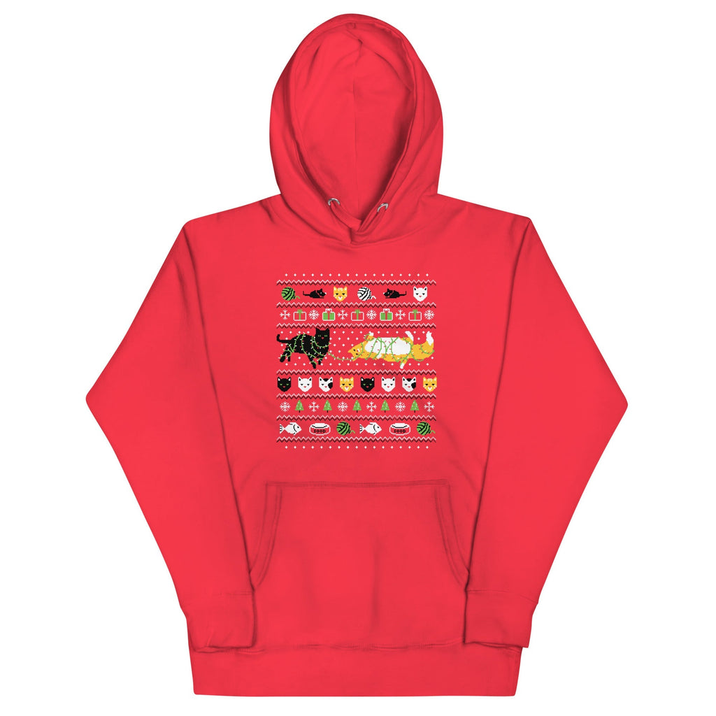Ugly Cat Sweater - Adult & Kids T-Shirts, Sweatshirts & Hoodies apparel design preview 1