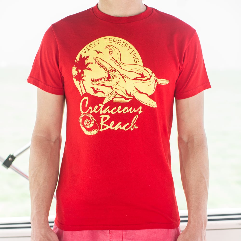 Cretaceous Beach - Adult & Kids T-Shirts, Sweatshirts & Hoodies apparel design preview 1
