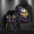 Minnesota Vikings Tactical Zip - Adult & Kids T-Shirts, Sweatshirts & Hoodies apparel design preview 1