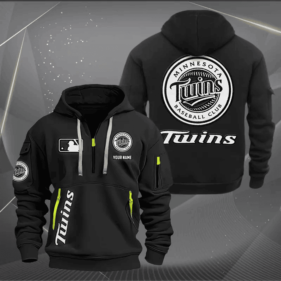 Minnesota Twins Tactical Zip - Adult & Kids T-Shirts, Sweatshirts & Hoodies apparel design preview 1
