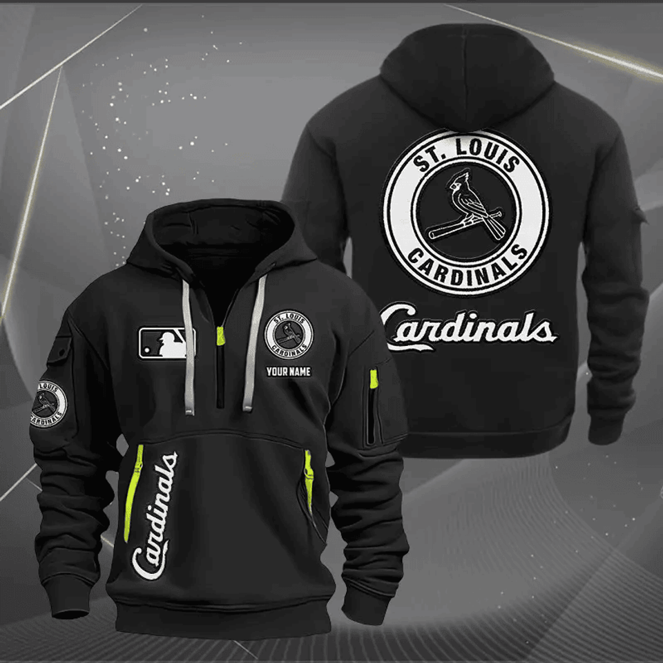 St. Louis Cardinals Tactical Zip - Adult & Kids T-Shirts, Sweatshirts & Hoodies apparel design preview 1