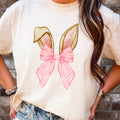 Coquette Easter Bunny Ears Graphic Comfort Colors - Adult & Kids T-Shirts, Sweatshirts & Hoodies apparel design preview 1