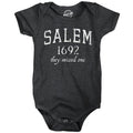 Salem 1692 They Missed One Baby Bodysuit - Adult & Kids T-Shirts, Sweatshirts & Hoodies apparel design preview 1