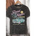Roda Trippin Adventure Mineral Wash - Adult & Kids T-Shirts, Sweatshirts & Hoodies apparel design preview 1