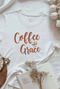 Coffee and Grace Graphic - Adult & Kids T-Shirts, Sweatshirts & Hoodies apparel design preview 1
