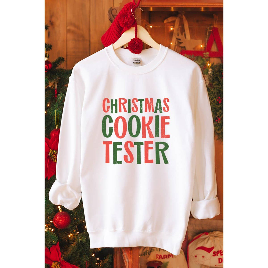 Christmas Cookie Tester Graphic - Adult & Kids T-Shirts, Sweatshirts & Hoodies apparel design preview 1