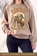 Cowboy Take Me Away Graphix Terry - Adult & Kids T-Shirts, Sweatshirts & Hoodies apparel design preview 1