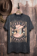 Giddy Up Cowgirl Graphic Top - Adult & Kids T-Shirts, Sweatshirts & Hoodies apparel design preview 1