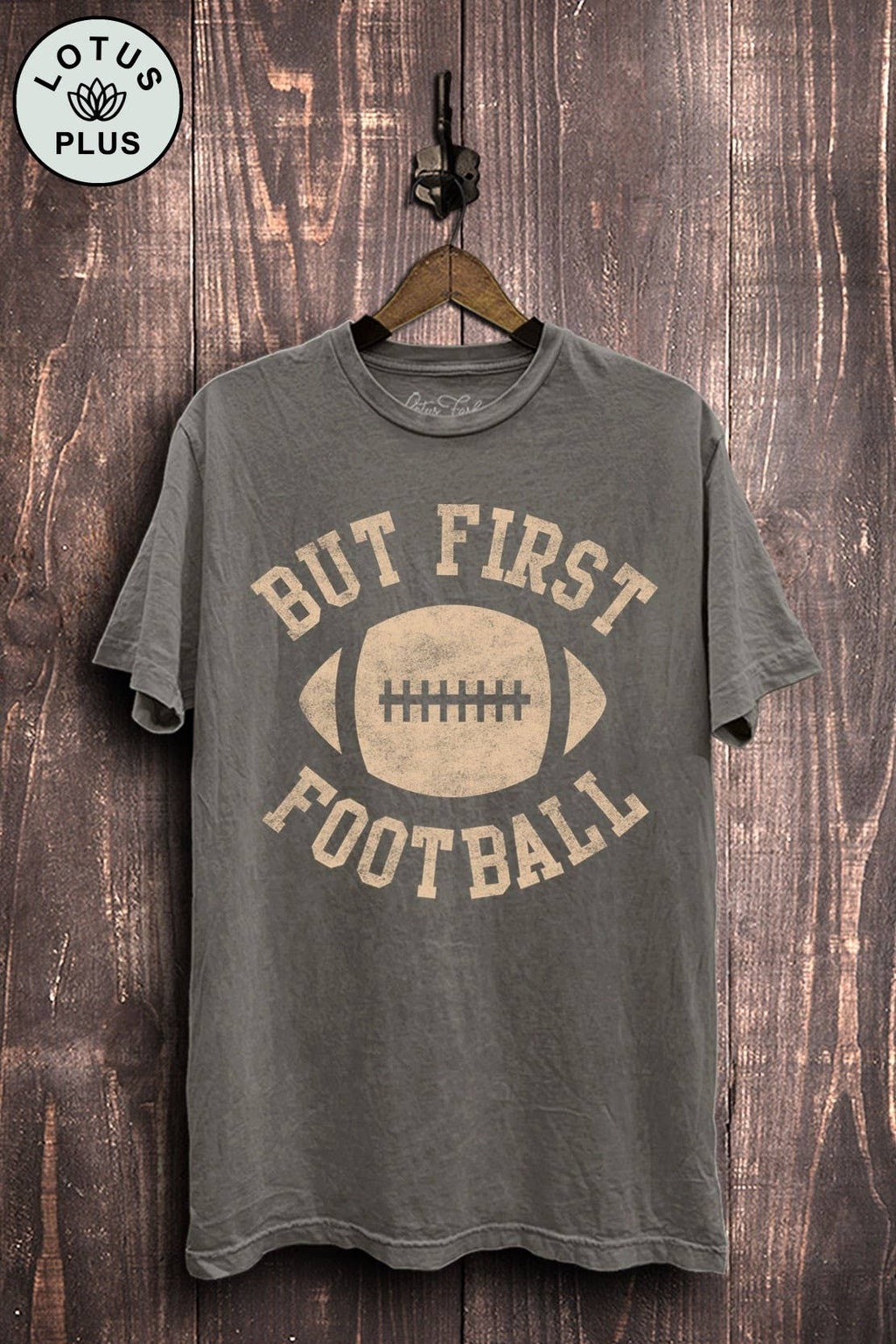 But First Football Graphic Top - Adult & Kids T-Shirts, Sweatshirts & Hoodies apparel design preview 1