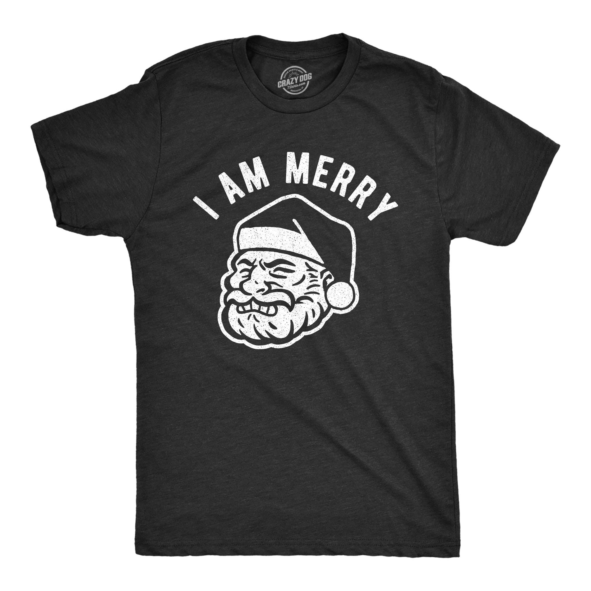 I Am Merry Men's - Adult & Kids T-Shirts, Sweatshirts & Hoodies apparel design preview 1
