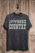 Sorry Gone Country Graphic Top - Adult & Kids T-Shirts, Sweatshirts & Hoodies apparel design preview 1