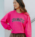 Dramatic Crewneck Pink - Adult & Kids T-Shirts, Sweatshirts & Hoodies apparel design preview 1