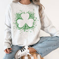 Leopard Print Shamrock Retro, St Patrick's Day - Adult & Kids T-Shirts, Sweatshirts & Hoodies apparel design preview 1